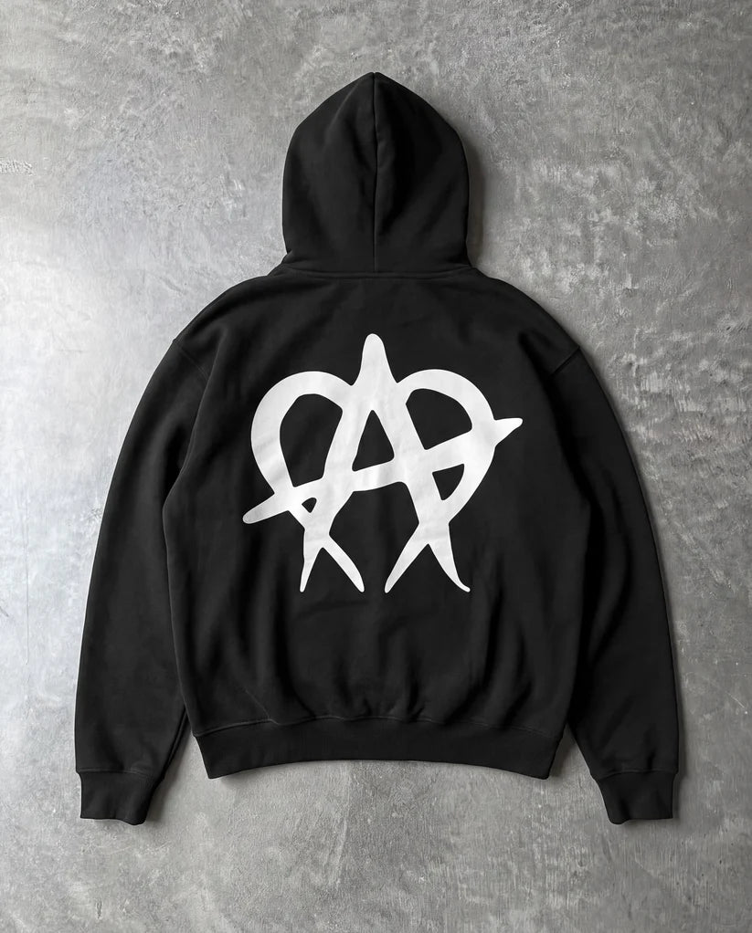 UNMANAGABLE Hoodie Black/White