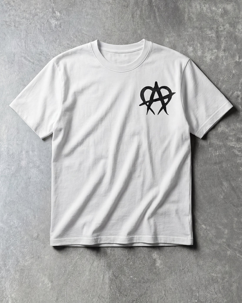 UNMANAGABLE V2 T-Shirt White/Black