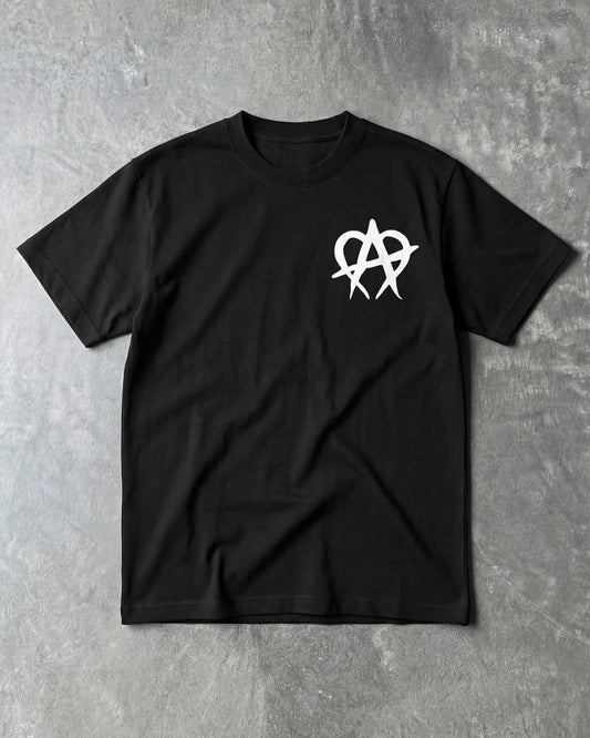 UNMANAGABLE V2 T-Shirt Black/White